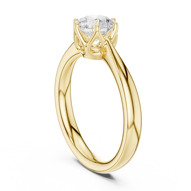 Ladies Ring DDLR-562@7 - Yellow Gold - Image