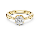 Ladies Ring DDLR-562@7 - Yellow Gold - Image