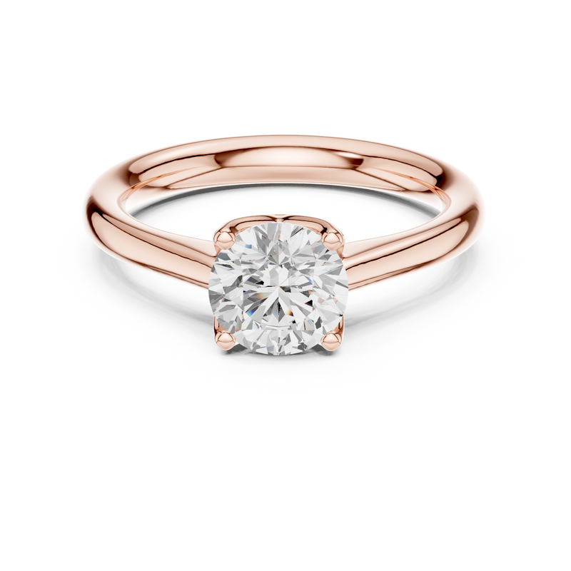 Ladies Ring DDLR-563@7 - Rose Gold - Image