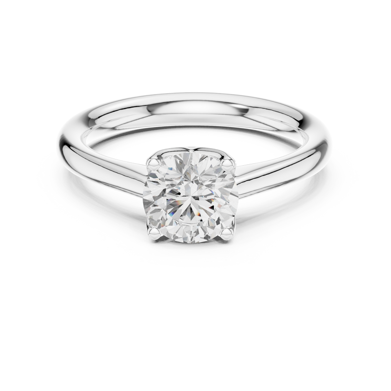 Ladies Ring DDLR-563@7 - White Gold - Image