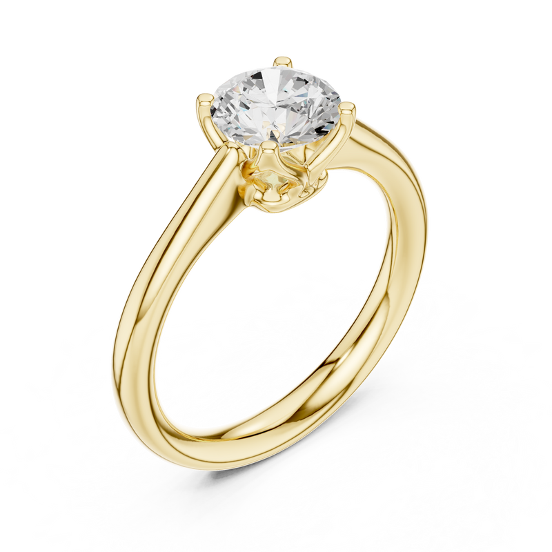Ladies Ring DDLR-563@7 - Yellow Gold - Image