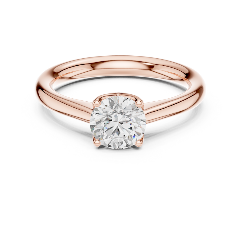 Ladies Ring DDLR-564@7 - Rose Gold - Image