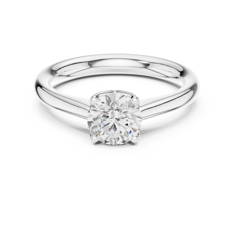 Ladies Ring DDLR-564@7 - White Gold - Image