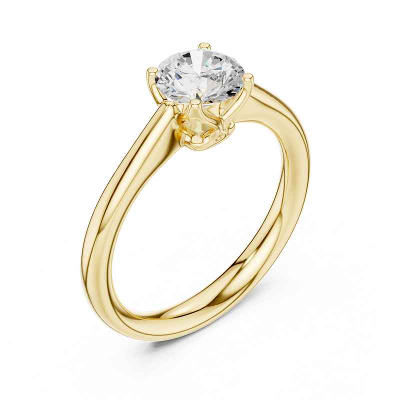 Ladies Ring DDLR-564@7 - Yellow Gold - Image