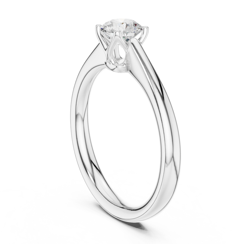 Ladies Ring DDLR-565@7 - White Gold - Image