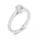 Ladies Ring DDLR-565@7 - White Gold - Image