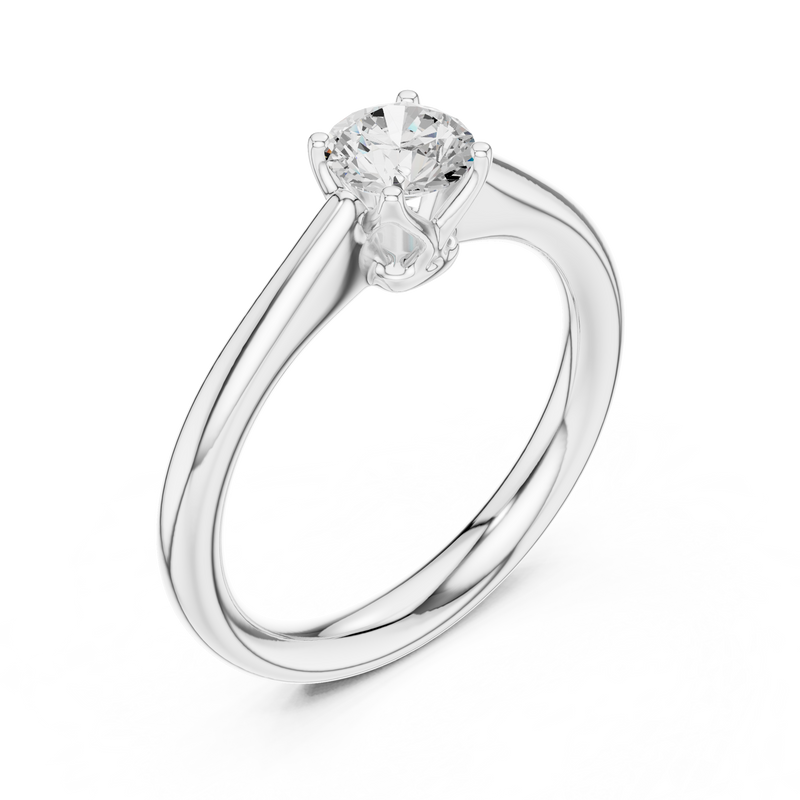 Ladies Ring DDLR-565@7 - White Gold - Image