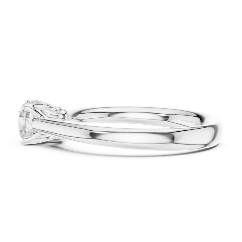 Ladies Ring DDLR-565@7 - White Gold - Image
