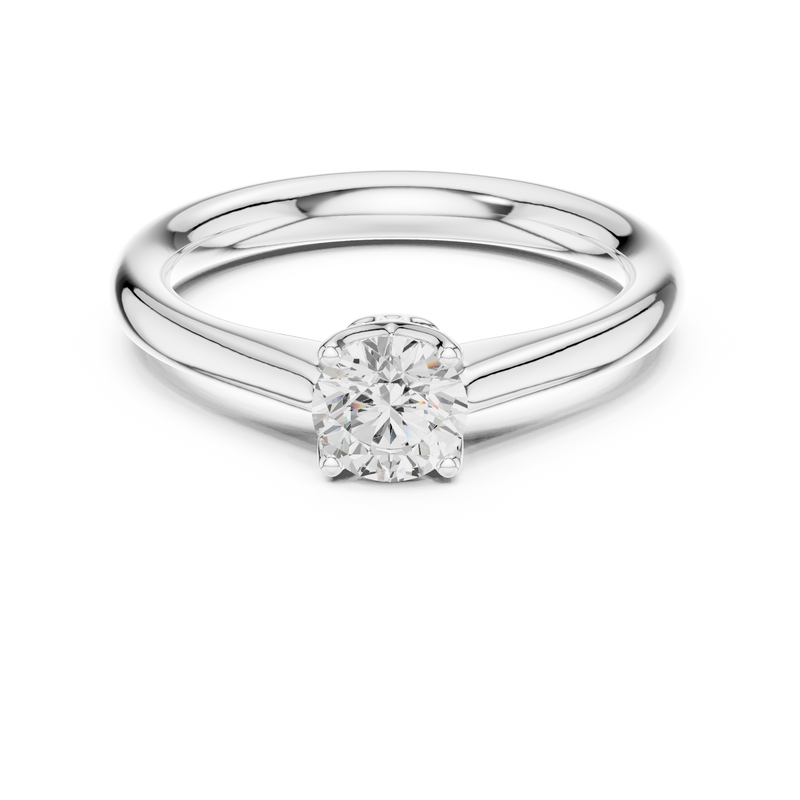 Ladies Ring DDLR-565@7 - White Gold - Image