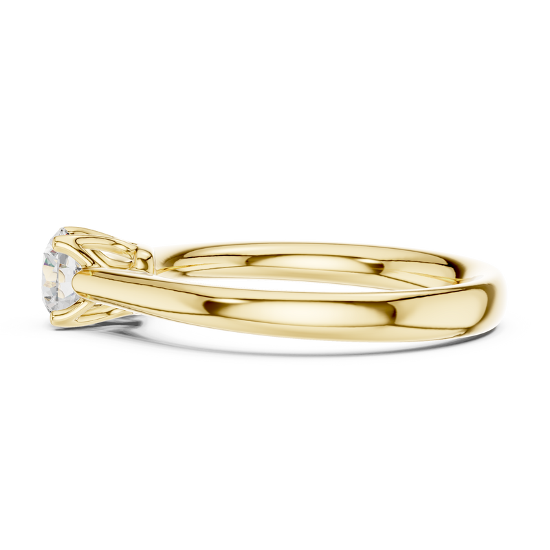 Ladies Ring DDLR-565@7 - Yellow Gold - Image