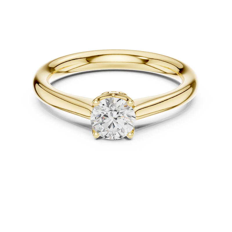Ladies Ring DDLR-565@7 - Yellow Gold - Image