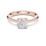 Ladies Ring DDLR-566@7 - Rose Gold - Image