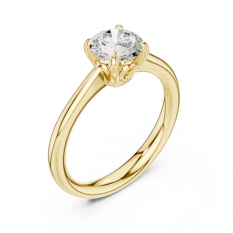 Ladies Ring DDLR-566@7 - Yellow Gold - Image
