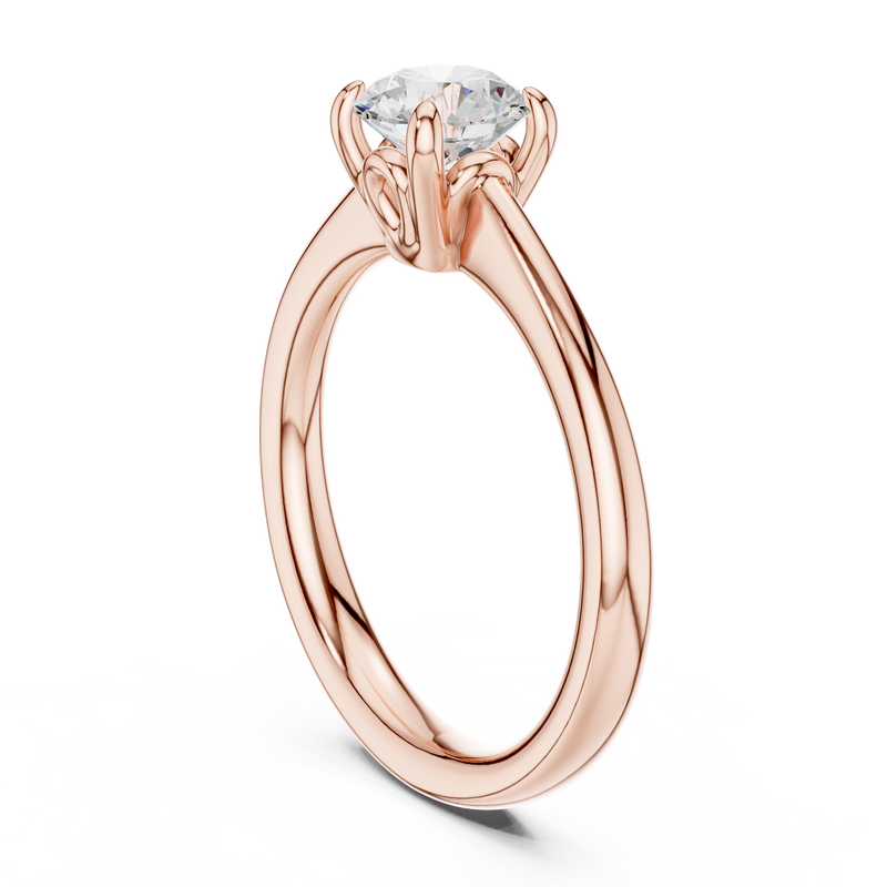 Ladies Ring DDLR-567@7 - Rose Gold - Image