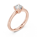 Ladies Ring DDLR-567@7 - Rose Gold - Image