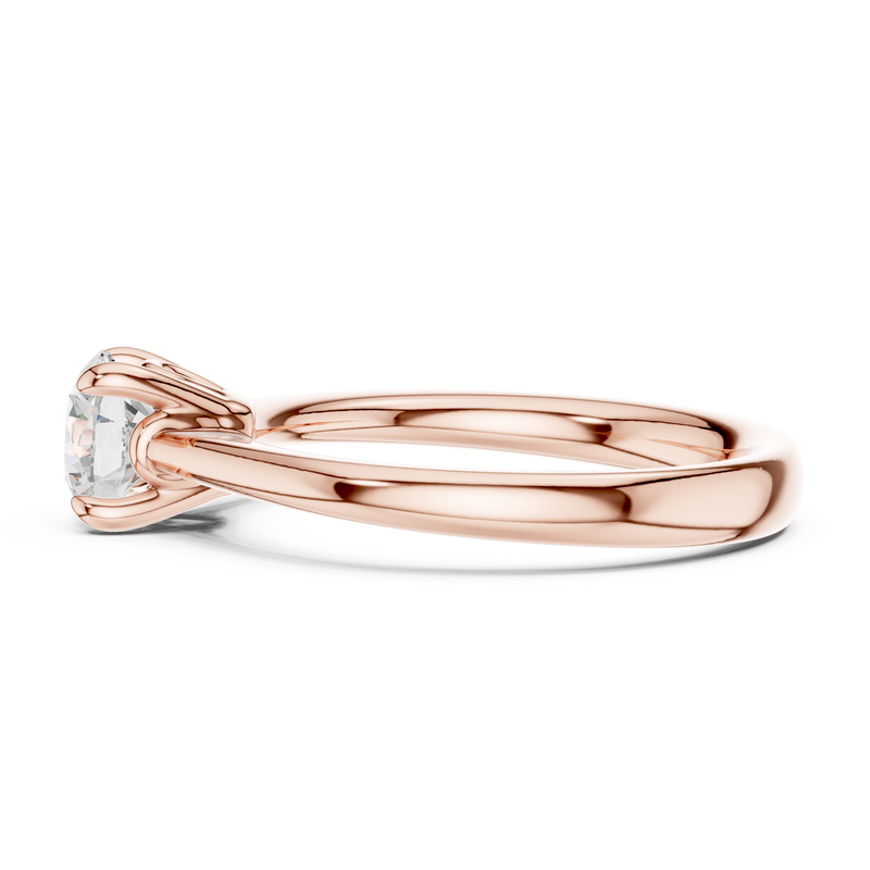 Ladies Ring DDLR-567@7 - Rose Gold - Image