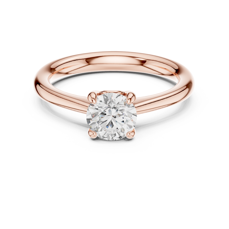 Ladies Ring DDLR-567@7 - Rose Gold - Image