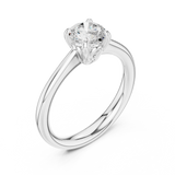 Ladies Ring DDLR-567@7 - White Gold - Image