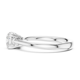 Ladies Ring DDLR-567@7 - White Gold - Image