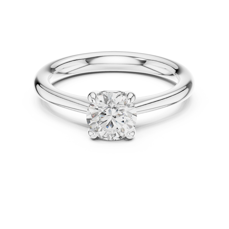 Ladies Ring DDLR-567@7 - White Gold - Image