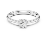 Ladies Ring DDLR-568@7 - White Gold - Image