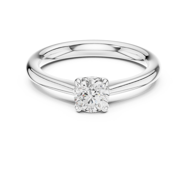 Ladies Ring DDLR-568@7 - White Gold - Image