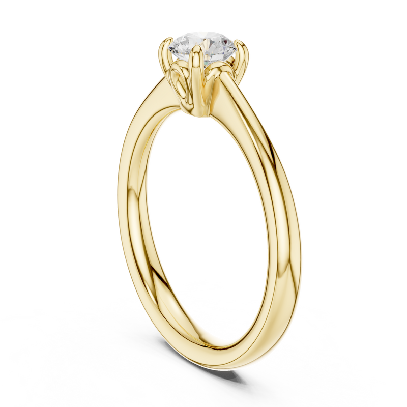 Ladies Ring DDLR-568@7 - Yellow Gold - Image