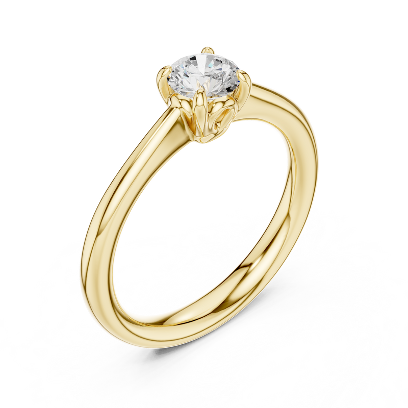 Ladies Ring DDLR-568@7 - Yellow Gold - Image