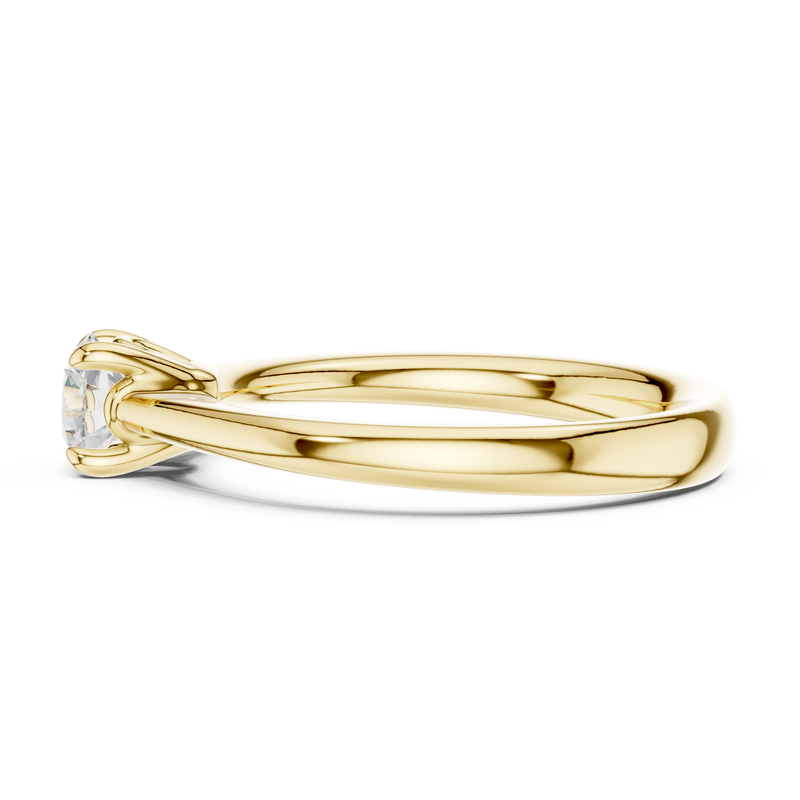 Ladies Ring DDLR-568@7 - Yellow Gold - Image