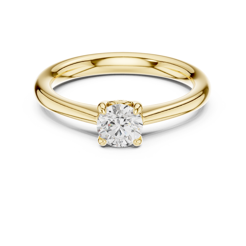 Ladies Ring DDLR-568@7 - Yellow Gold - Image