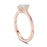 Ladies Ring DDLR-570@7 - Rose Gold - Image
