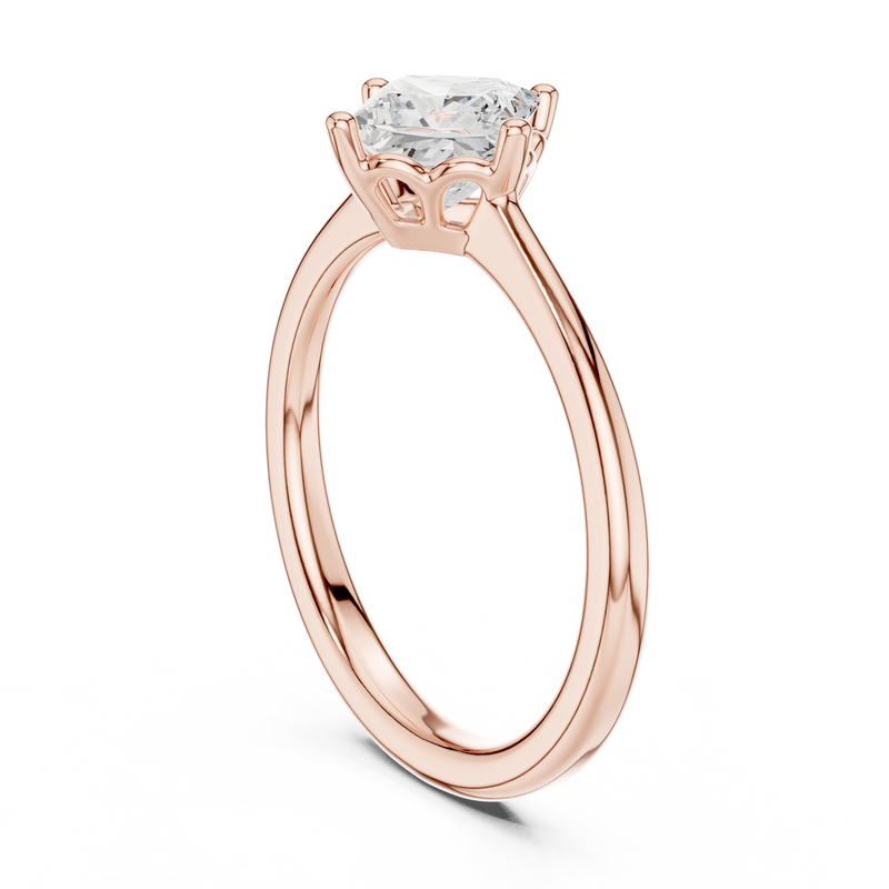 Ladies Ring DDLR-570@7 - Rose Gold - Image