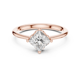 Ladies Ring DDLR-570@7 - Rose Gold - Image