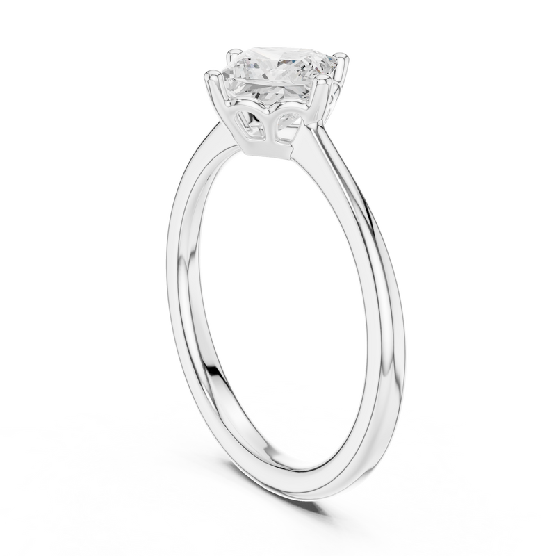 Ladies Ring DDLR-570@7 - White Gold - Image
