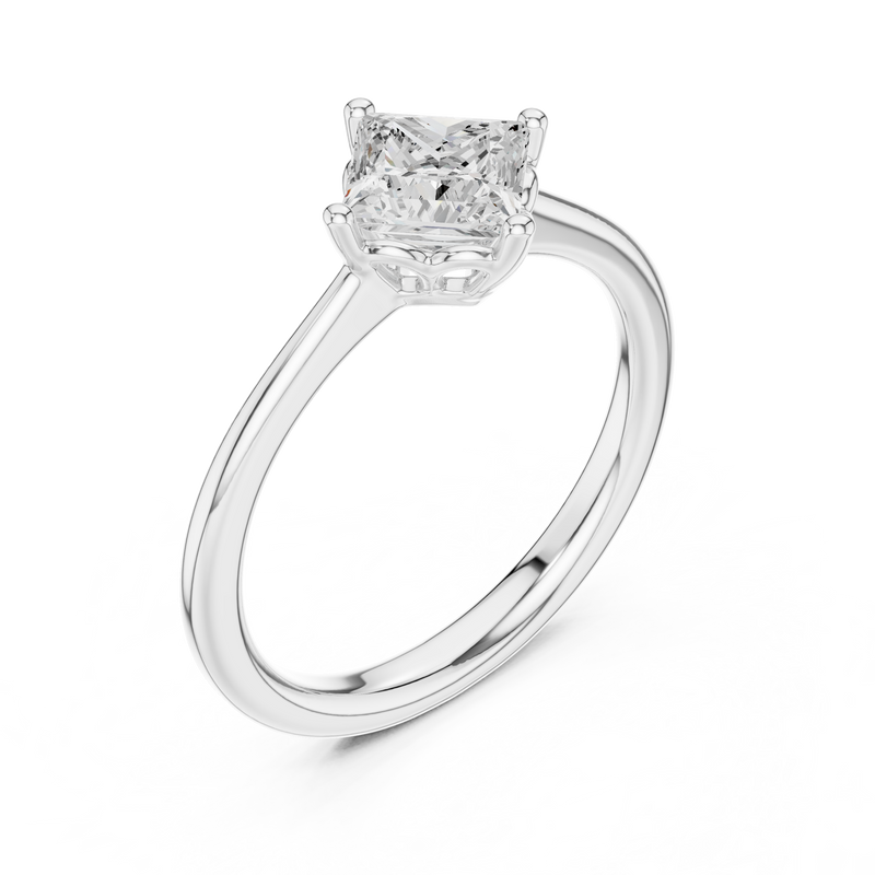 Ladies Ring DDLR-570@7 - White Gold - Image