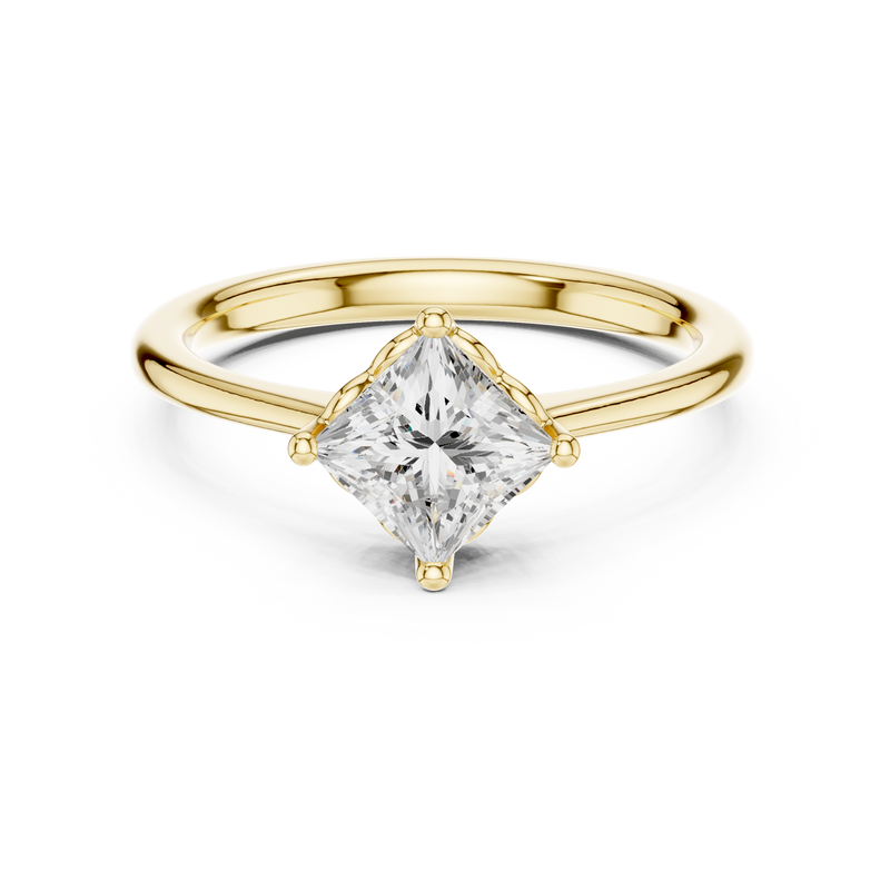 Ladies Ring DDLR-570@7 - Yellow Gold - Image