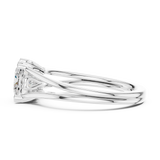 Ladies Ring DDLR-574@7 - White Gold - Image