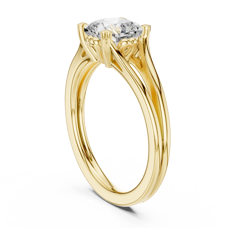 Ladies Ring DDLR-574@7 - Yellow Gold - Image