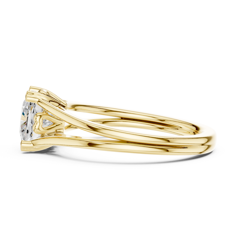 Ladies Ring DDLR-574@7 - Yellow Gold - Image