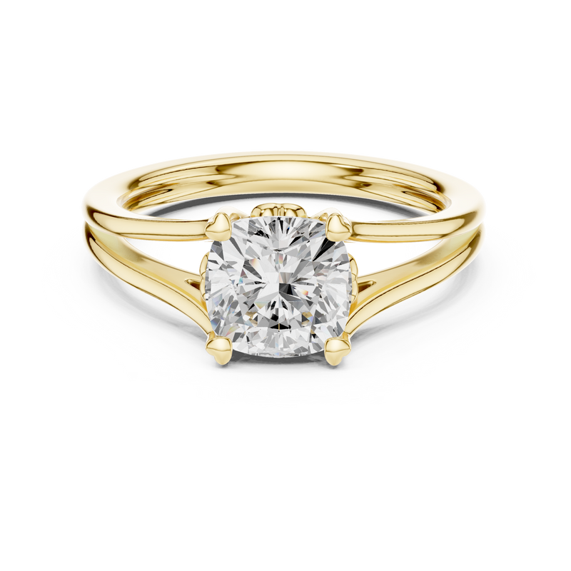 Ladies Ring DDLR-574@7 - Yellow Gold - Image