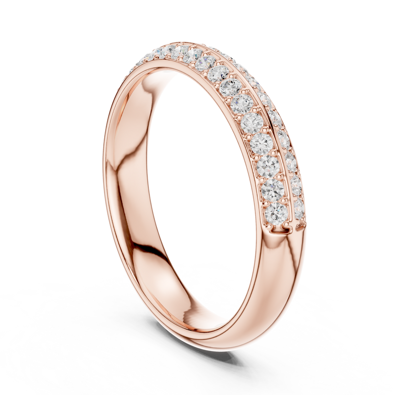 Ladies Ring DDLR-575 - Rose Gold - Image