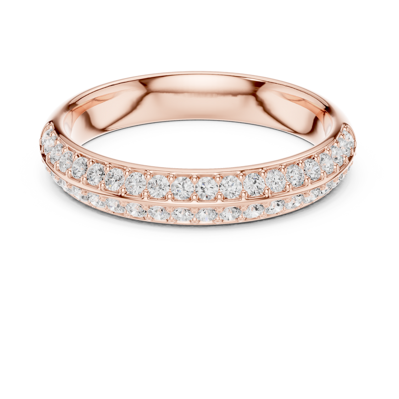 Ladies Ring DDLR-575 - Rose Gold - Image