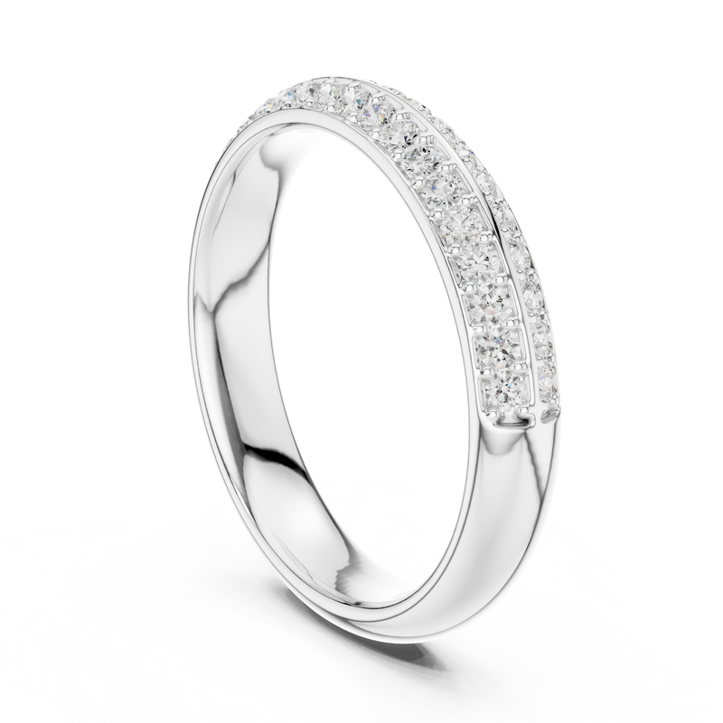 Ladies Ring DDLR-575 - White Gold - Image