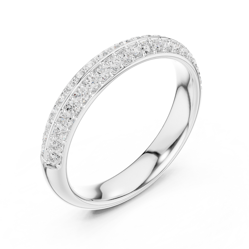 Ladies Ring DDLR-575 - White Gold - Image
