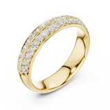 Ladies Ring DDLR-576@7 - Yellow Gold - Image