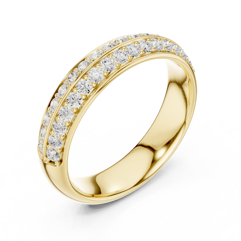 Ladies Ring DDLR-576@7 - Yellow Gold - Image