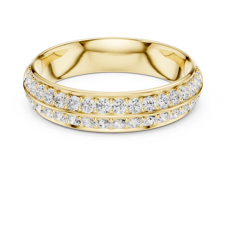Ladies Ring DDLR-576@7 - Yellow Gold - Image