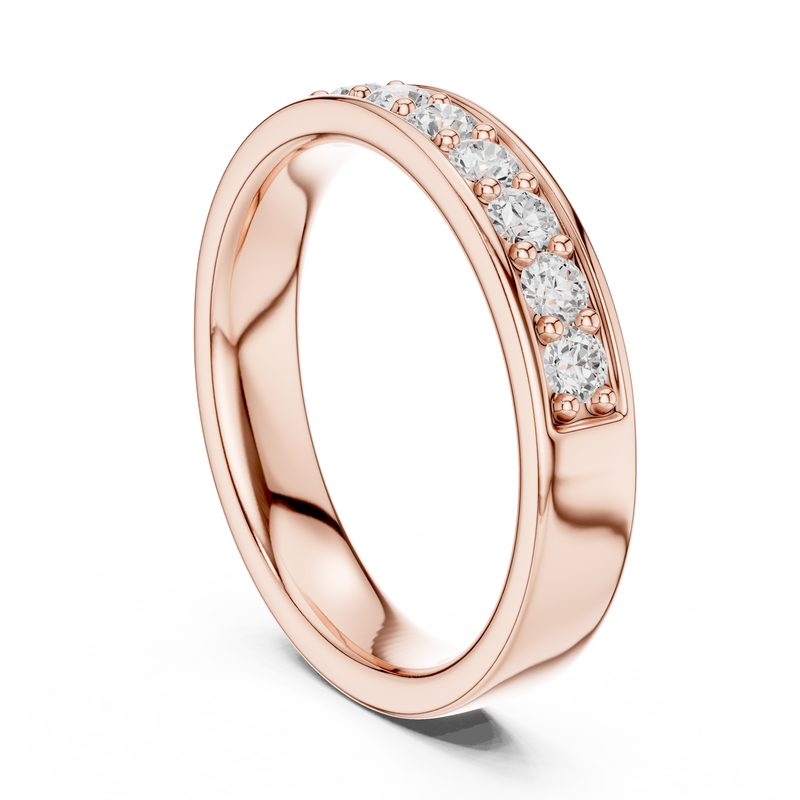 Ladies Ring DDLR-577@7 - Rose Gold - Image