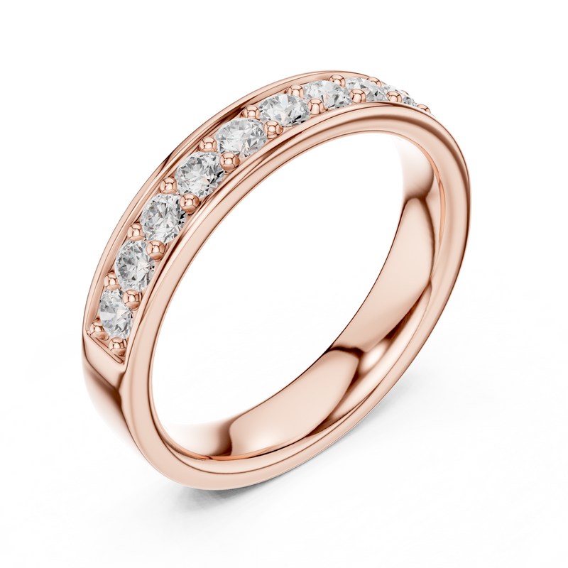 Ladies Ring DDLR-577@7 - Rose Gold - Image