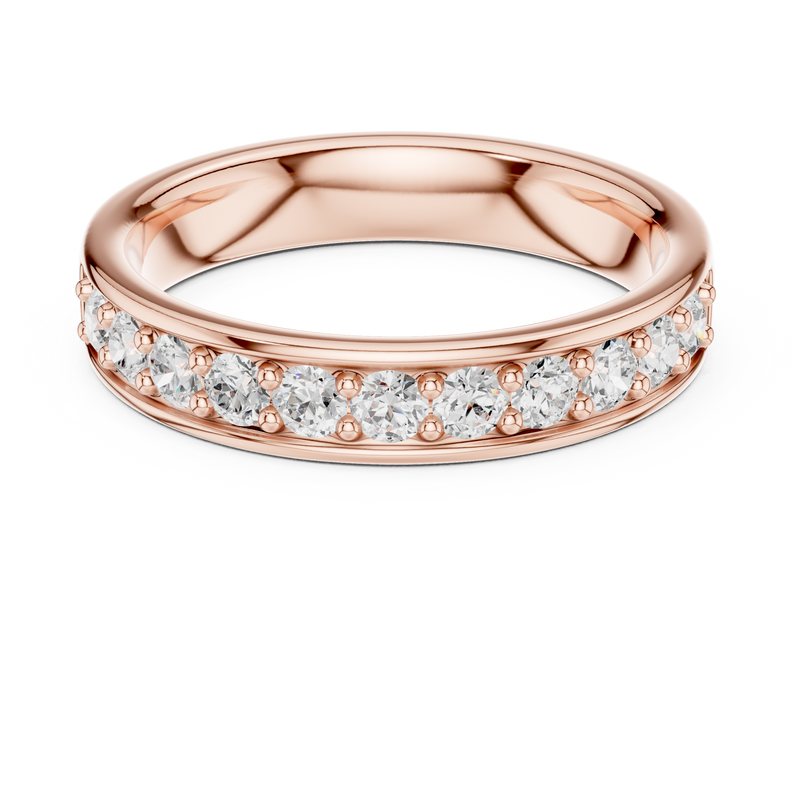 Ladies Ring DDLR-577@7 - Rose Gold - Image